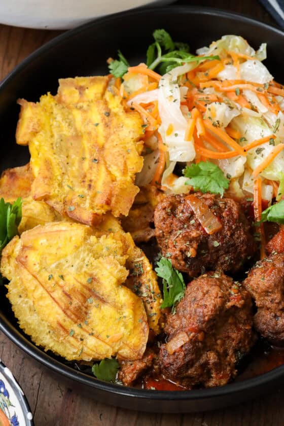 Haitian Fried Plantains Savory Thoughts