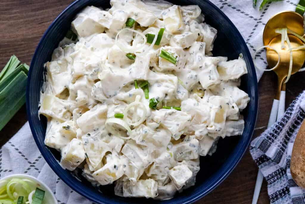 Swedish Potato Salad - Savory Thoughts