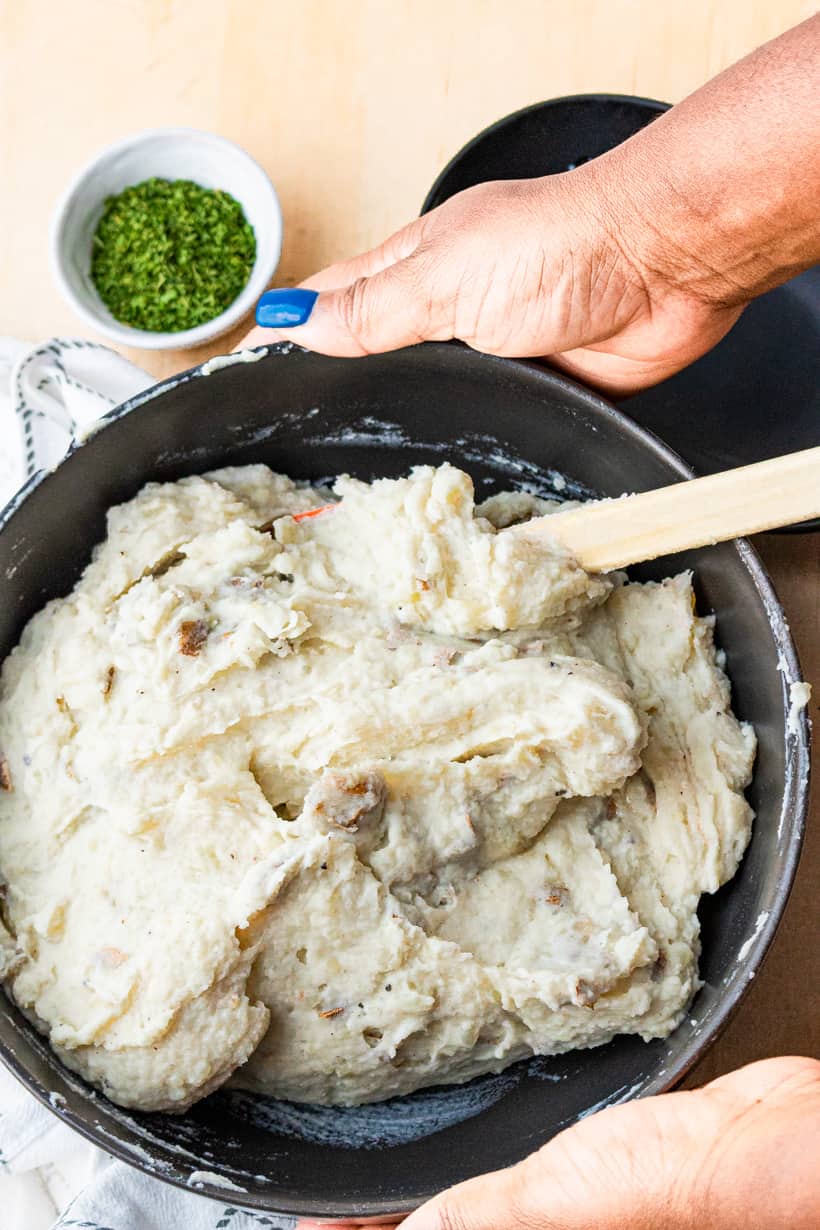 Skin On Mashed Potatoes In Instant Pot Savory Thoughts